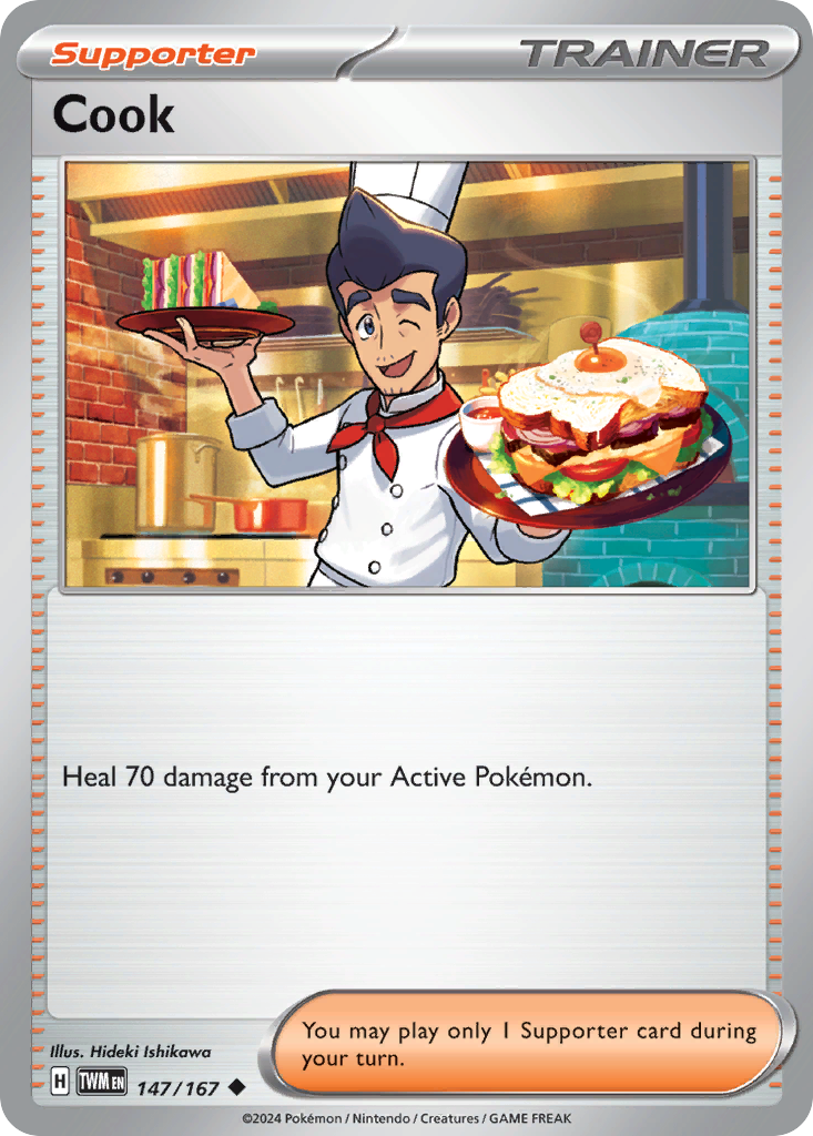Cook 147 Uncommon card from Twilight Masquerade
