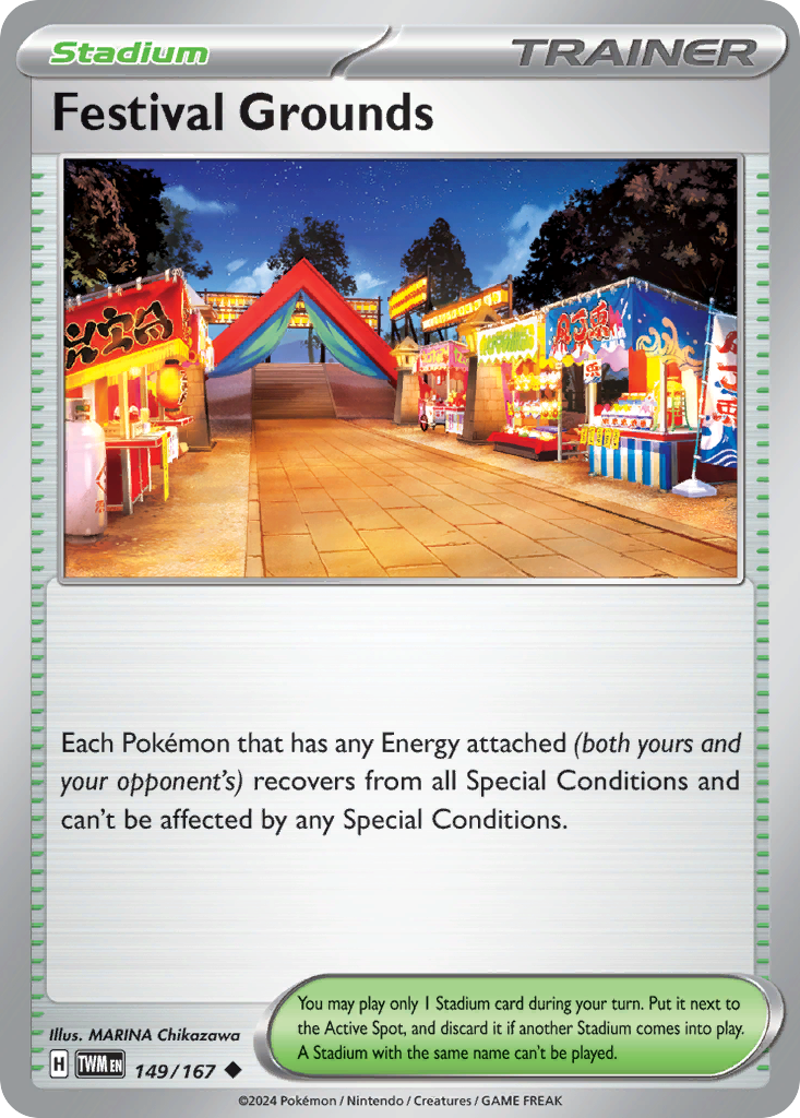 Festival Grounds 149 Uncommon card from Twilight Masquerade