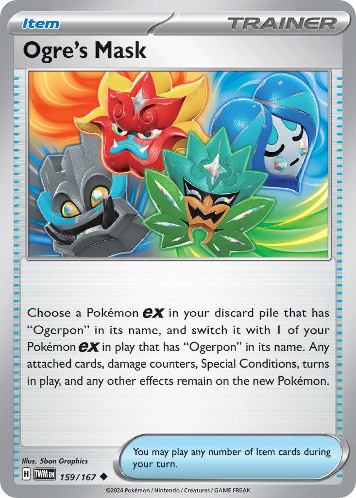 Ogre's Mask 159 Uncommon card from Twilight Masquerade