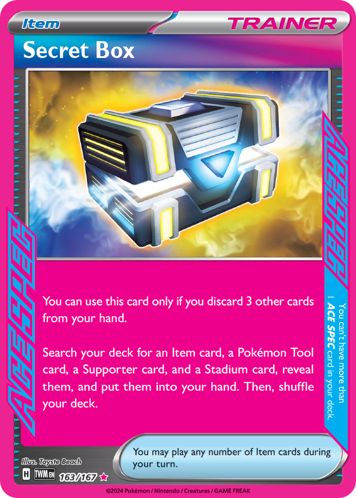 Secret Box 163 ACE SPEC Rare card from Twilight Masquerade