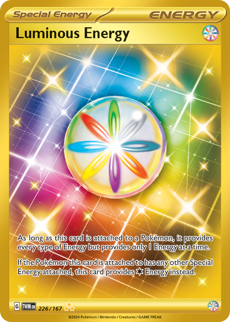 Luminous Energy 226 Hyper Rare card from Twilight Masquerade