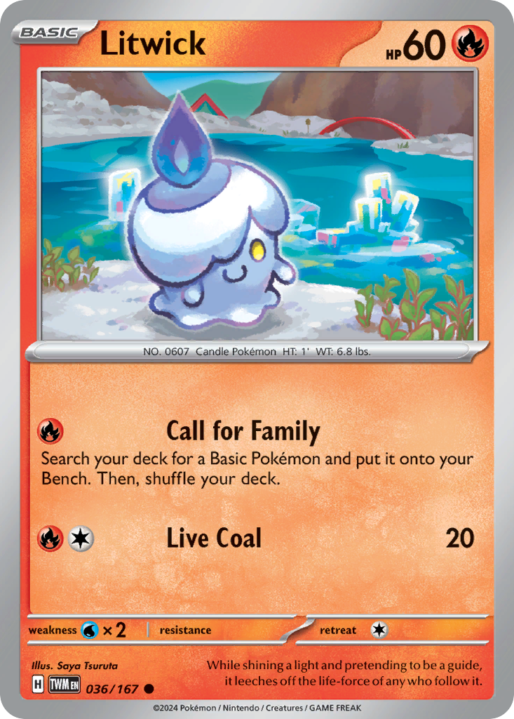 Litwick 36 Common card from Twilight Masquerade