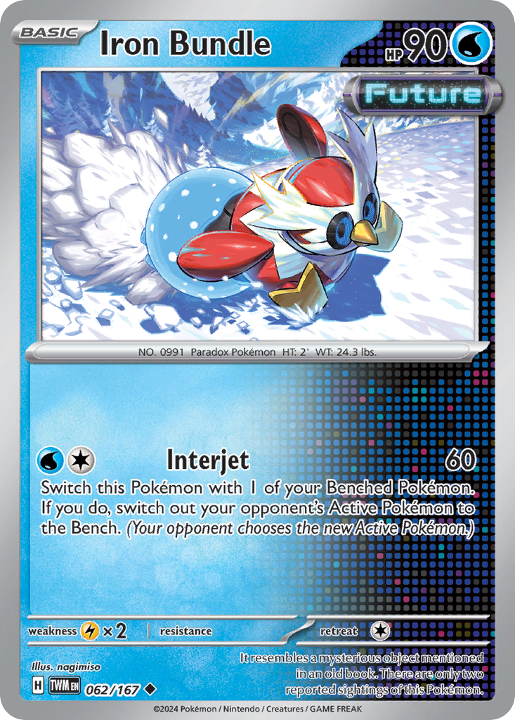 Iron Bundle 62/167 Uncommon card from Twilight Masquerade