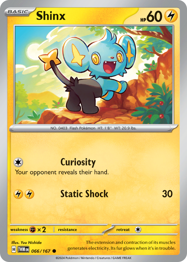 Shinx 66 Common card from Twilight Masquerade