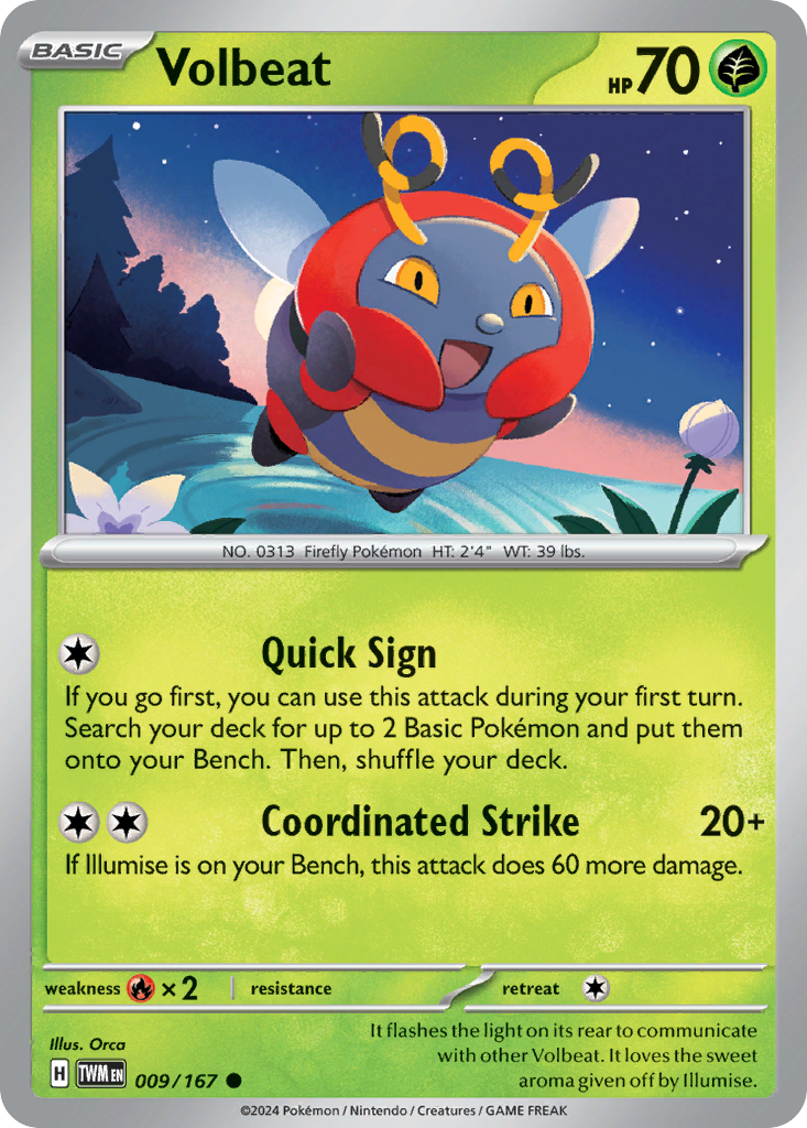 Volbeat 9 Common card from Twilight Masquerade