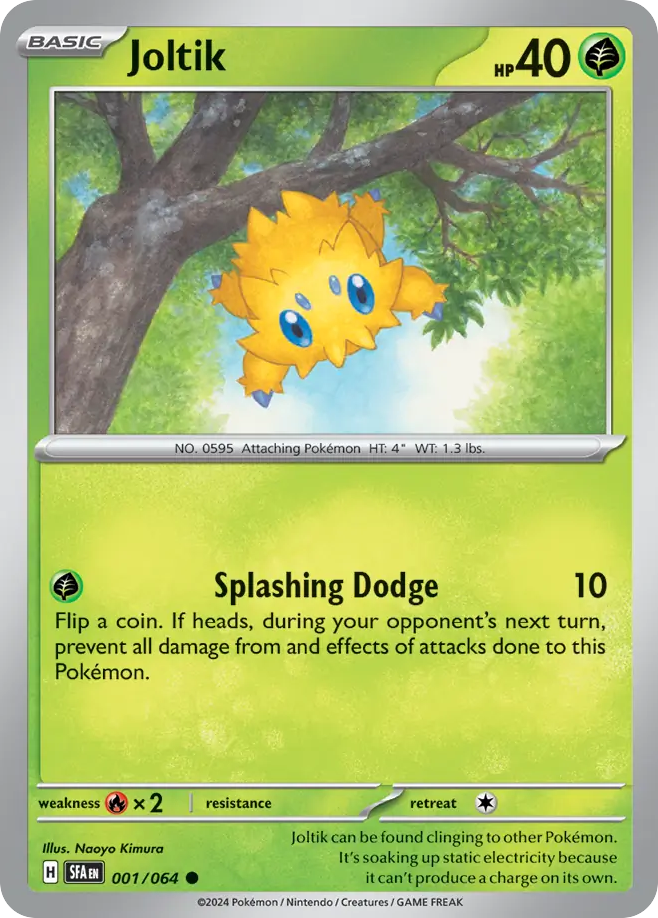 Joltik 1 Common card from Shrouded Fable