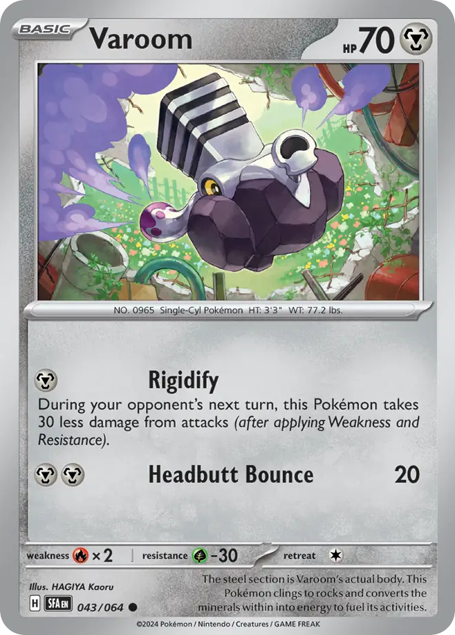 Varoom 43 Common card from Shrouded Fable