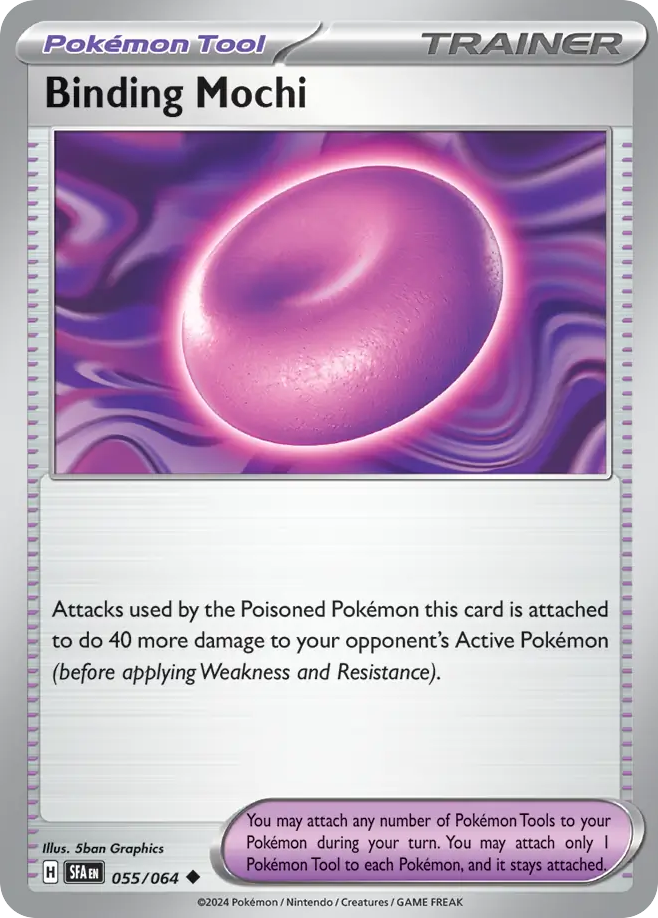 Binding Mochi 55 Uncommon card from Shrouded Fable