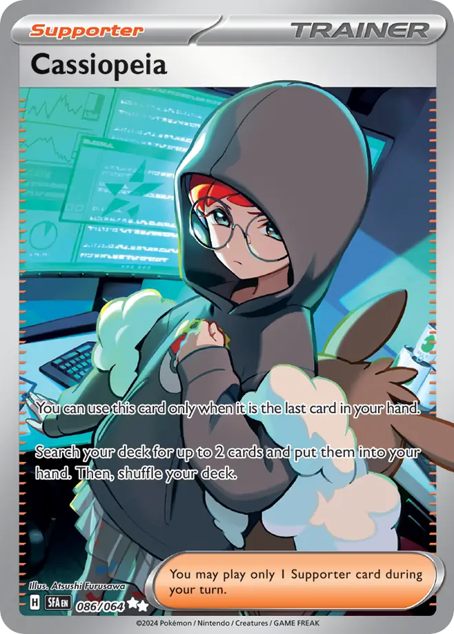 Cassiopeia 86 Ultra Rare card from Shrouded Fable