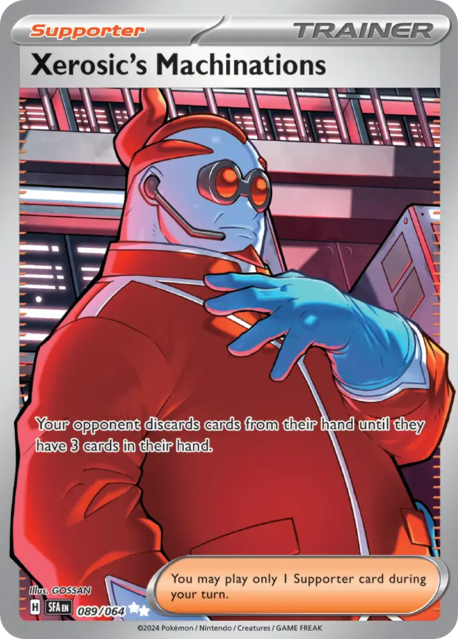Xerosic's Machinations 89 Ultra Rare card from Shrouded Fable