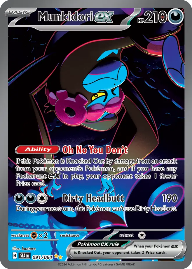 Munkidori ex 91 Special Illustration Rare card from Shrouded Fable