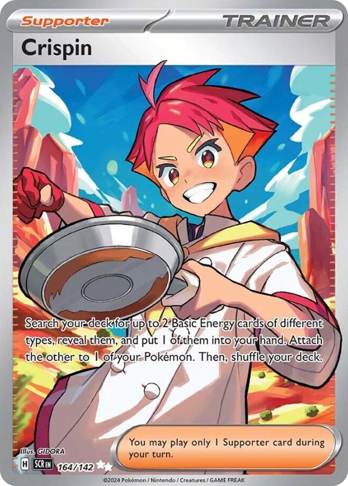 Crispin 164/142 Ultra Rare card from Stellar Crown