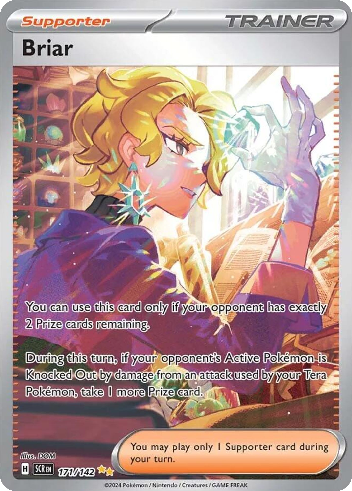 Briar 171 Special Illustration Rare card from Stellar Crown