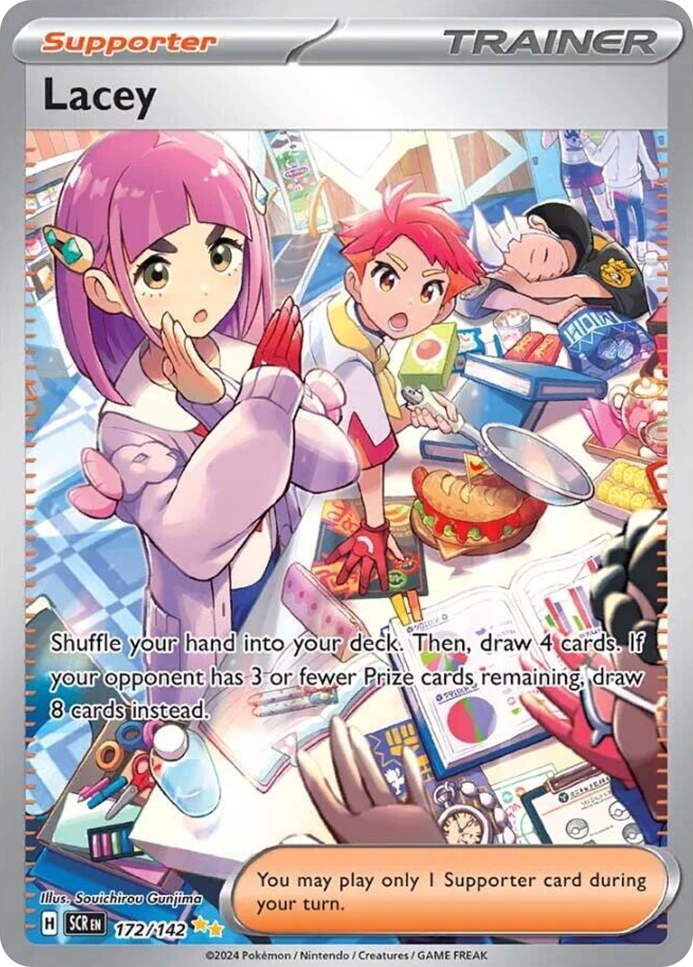 Lacey 172 Special Illustration Rare card from Stellar Crown
