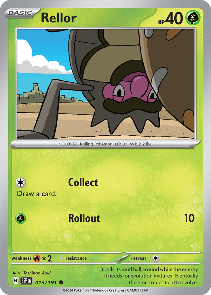 Rellor 13 Common card from Surging Sparks