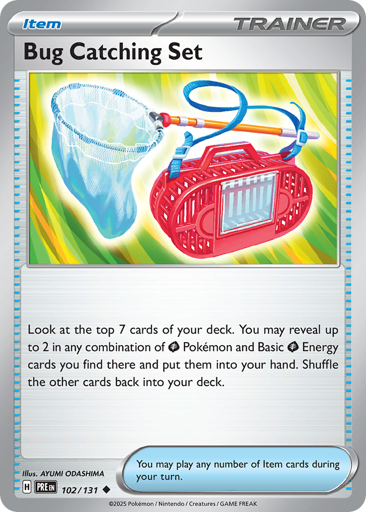 Bug Catching Set 102/131 Uncommon card from Prismatic Evolutions