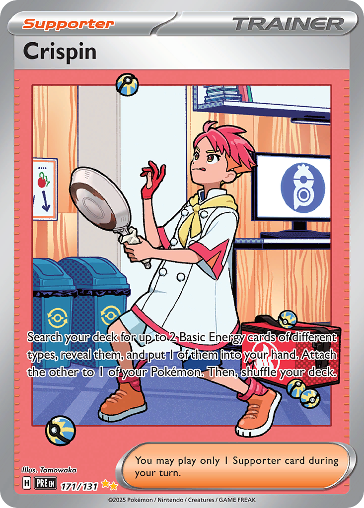 Crispin 171 Special Illustration Rare card from Prismatic Evolutions