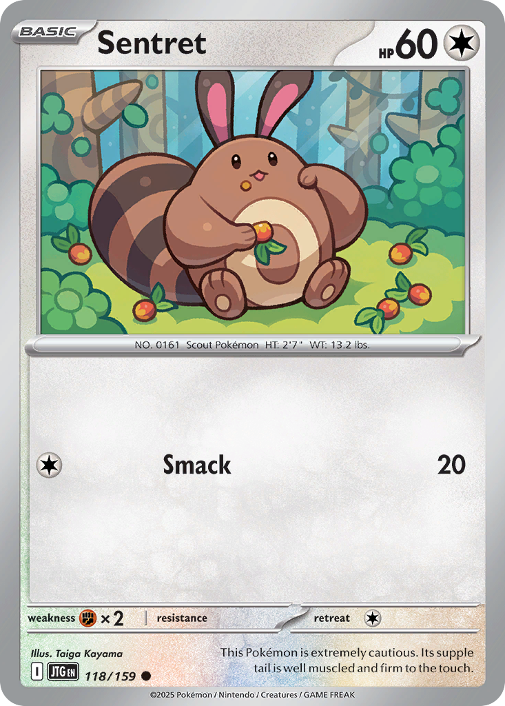 Sentret 118 Common card from Journey Together