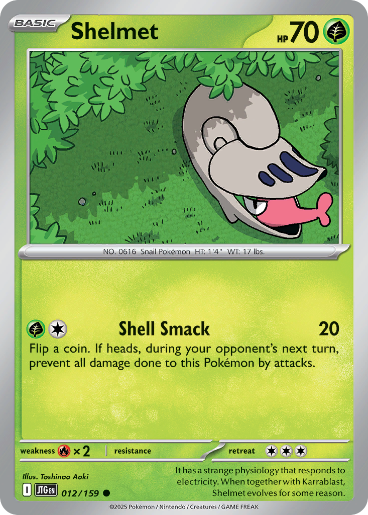 Shelmet 12 Common card from Journey Together