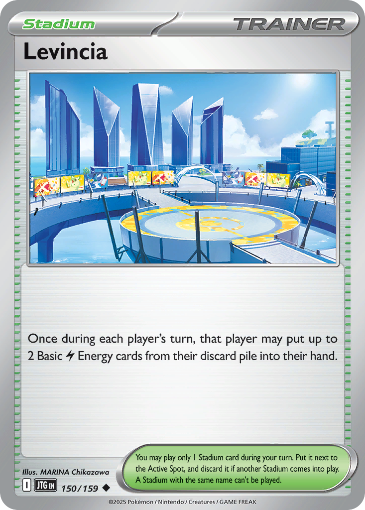 Levincia 150 Uncommon card from Journey Together