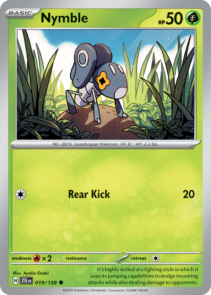 Nymble 19 Common card from Journey Together