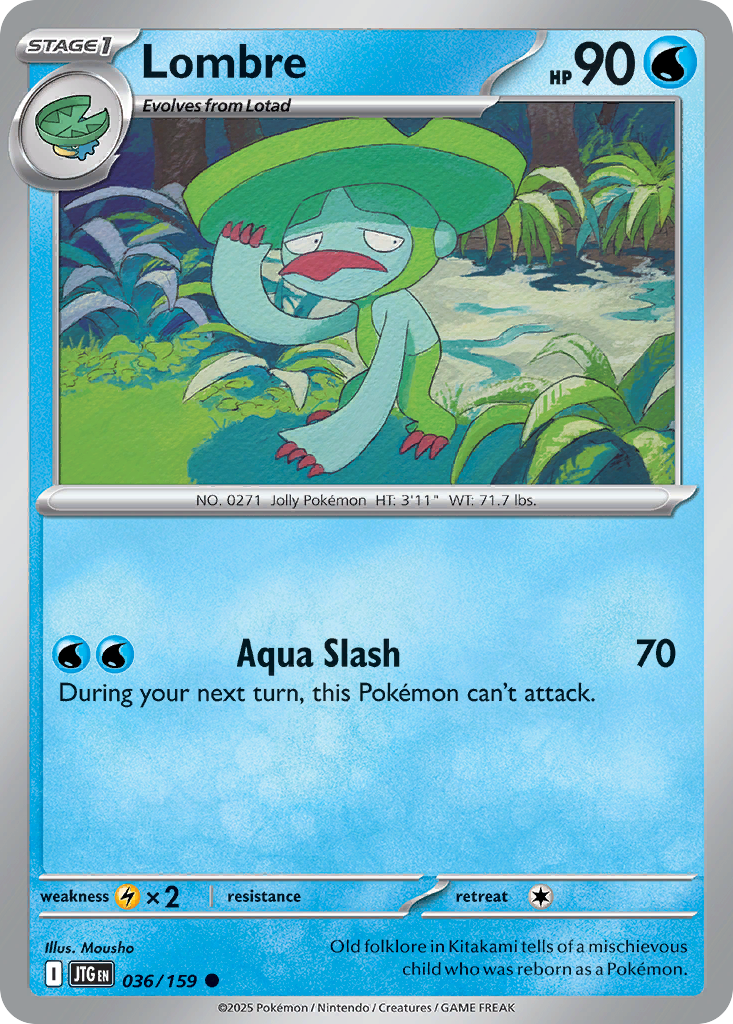 Lombre 36/159 Common card from Journey Together