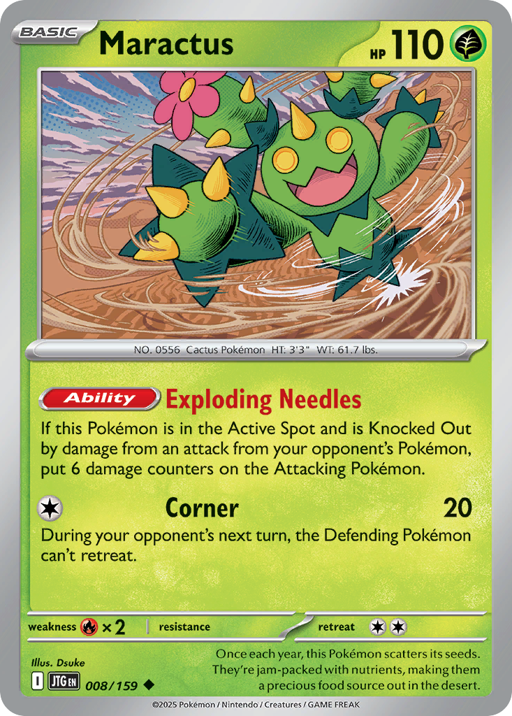 Maractus 8 Uncommon card from Journey Together