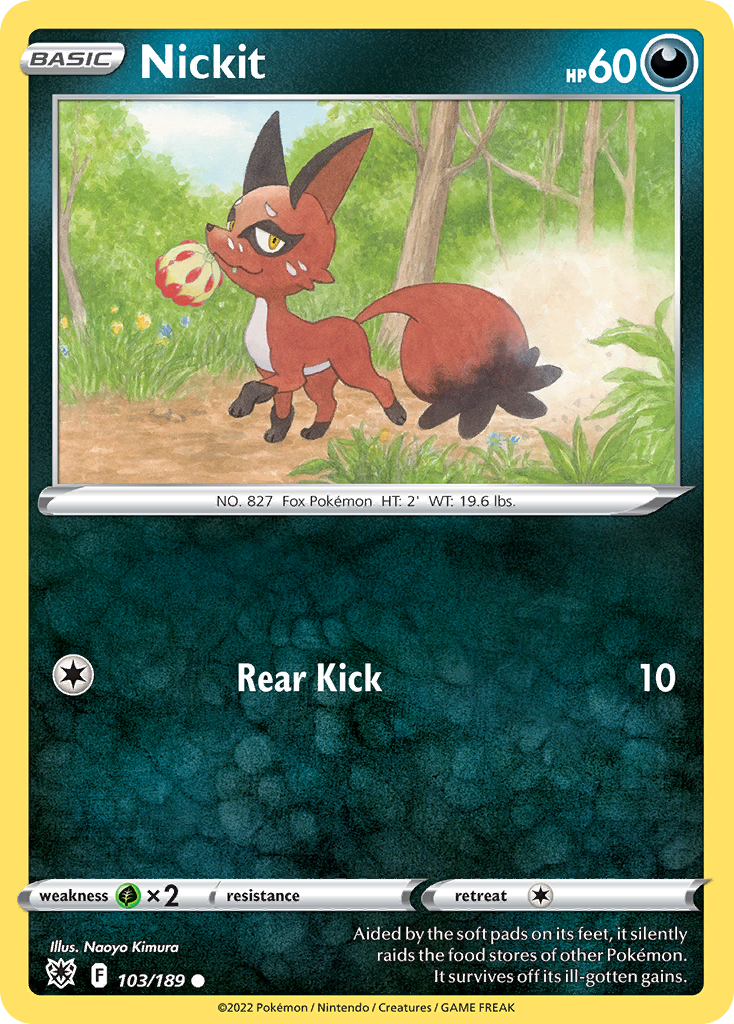 Nickit 103 Common card from Astral Radiance