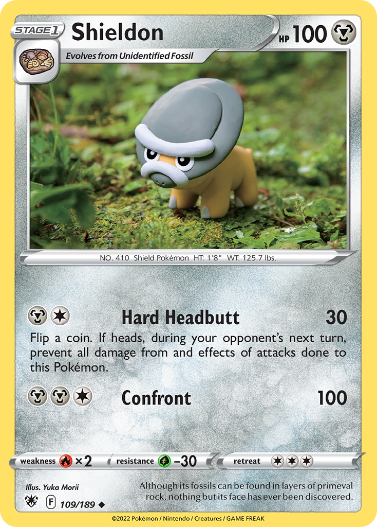 Shieldon 109 Uncommon card from Astral Radiance