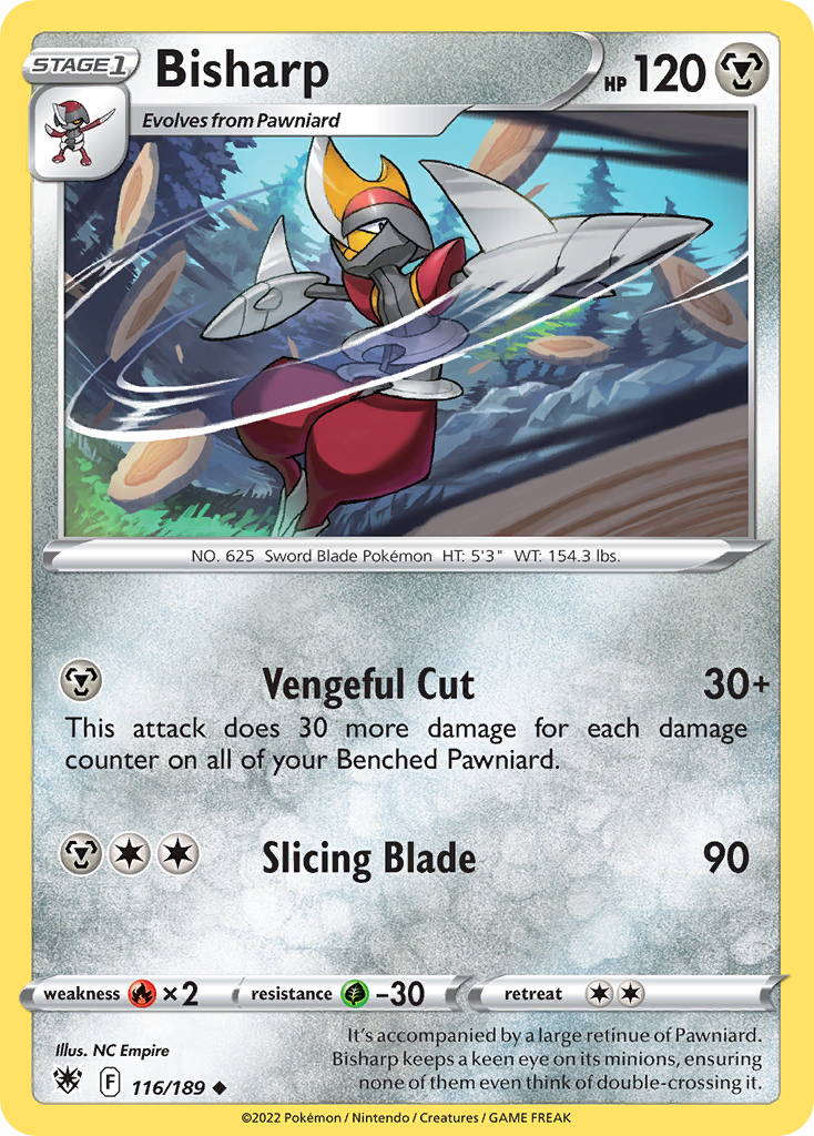 Bisharp 116 Uncommon card from Astral Radiance