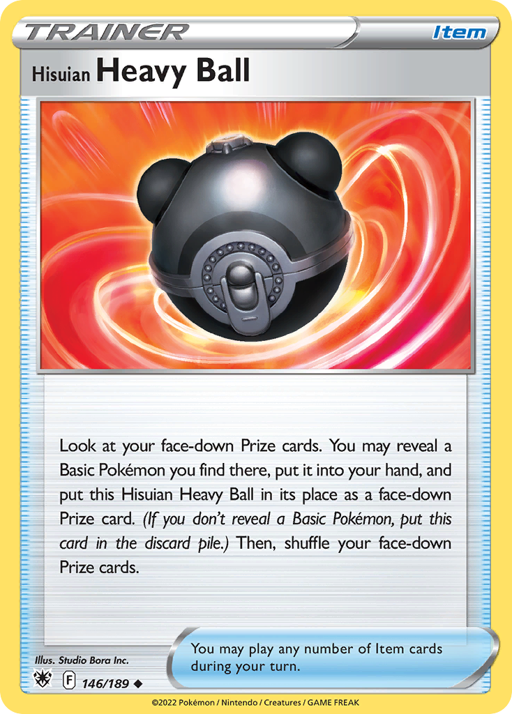 Hisuian Heavy Ball 146 Uncommon card from Astral Radiance