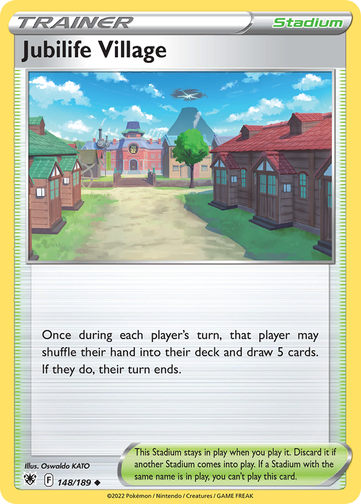 Jubilife Village 148 Uncommon card from Astral Radiance