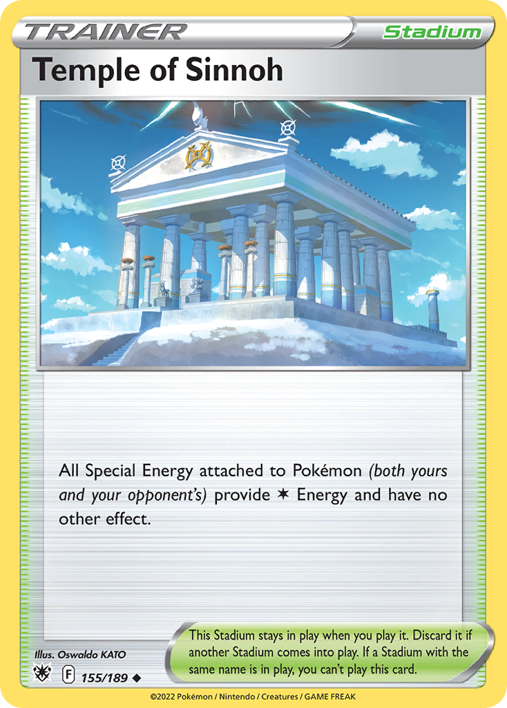 Temple of Sinnoh 155/189 Uncommon card from Astral Radiance