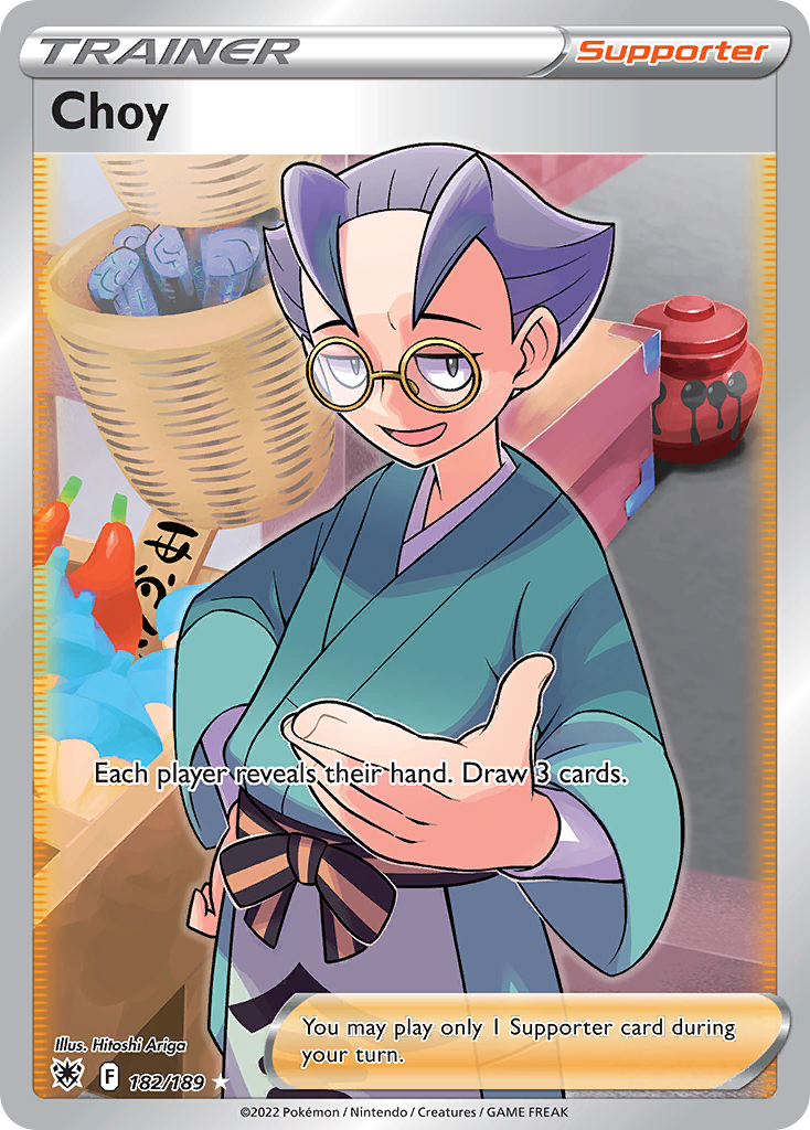 Choy 182/189 Rare Ultra card from Astral Radiance