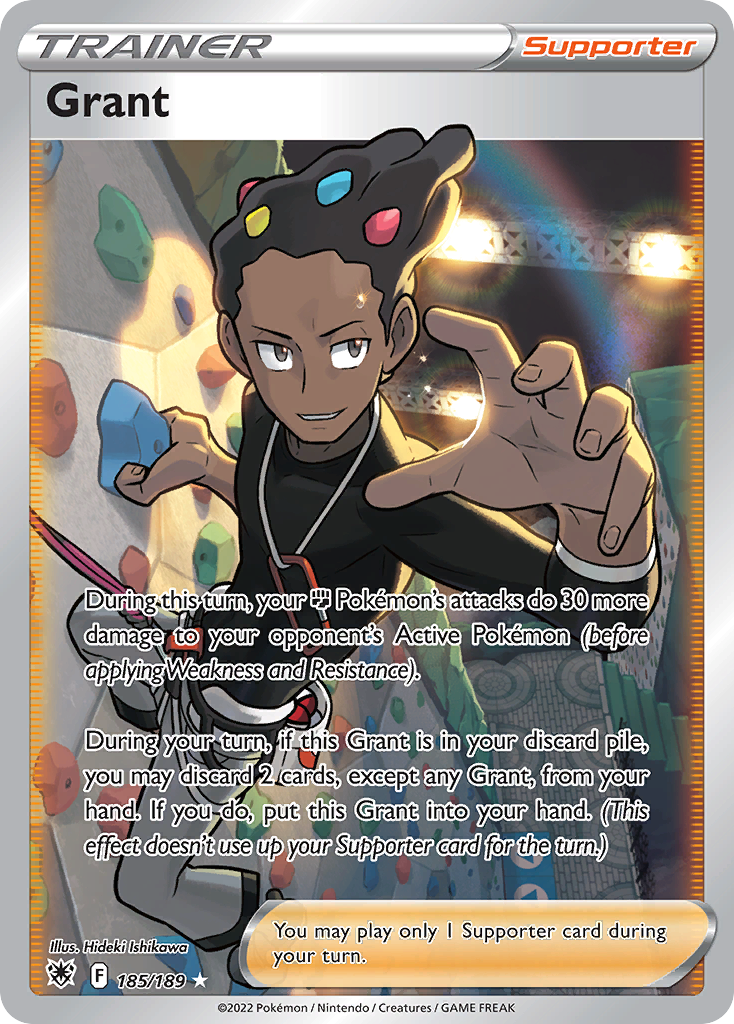 Grant 185/189 Rare Ultra card from Astral Radiance
