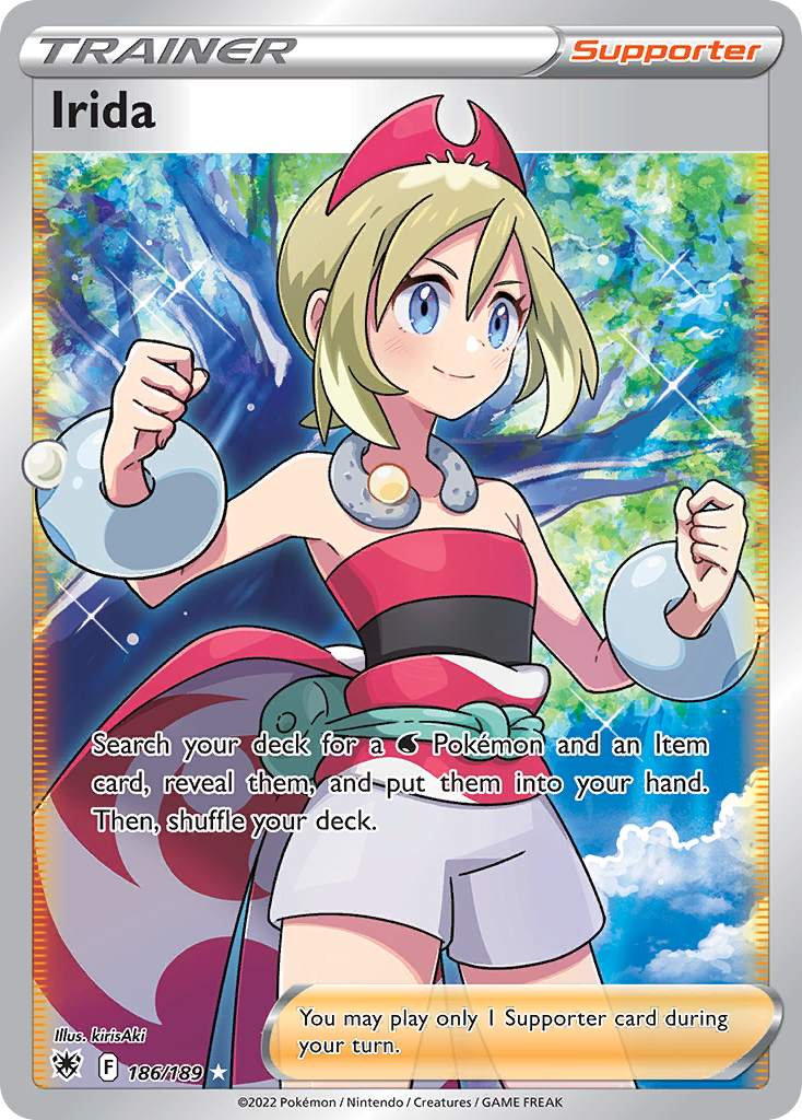 Irida 186/189 Rare Ultra card from Astral Radiance