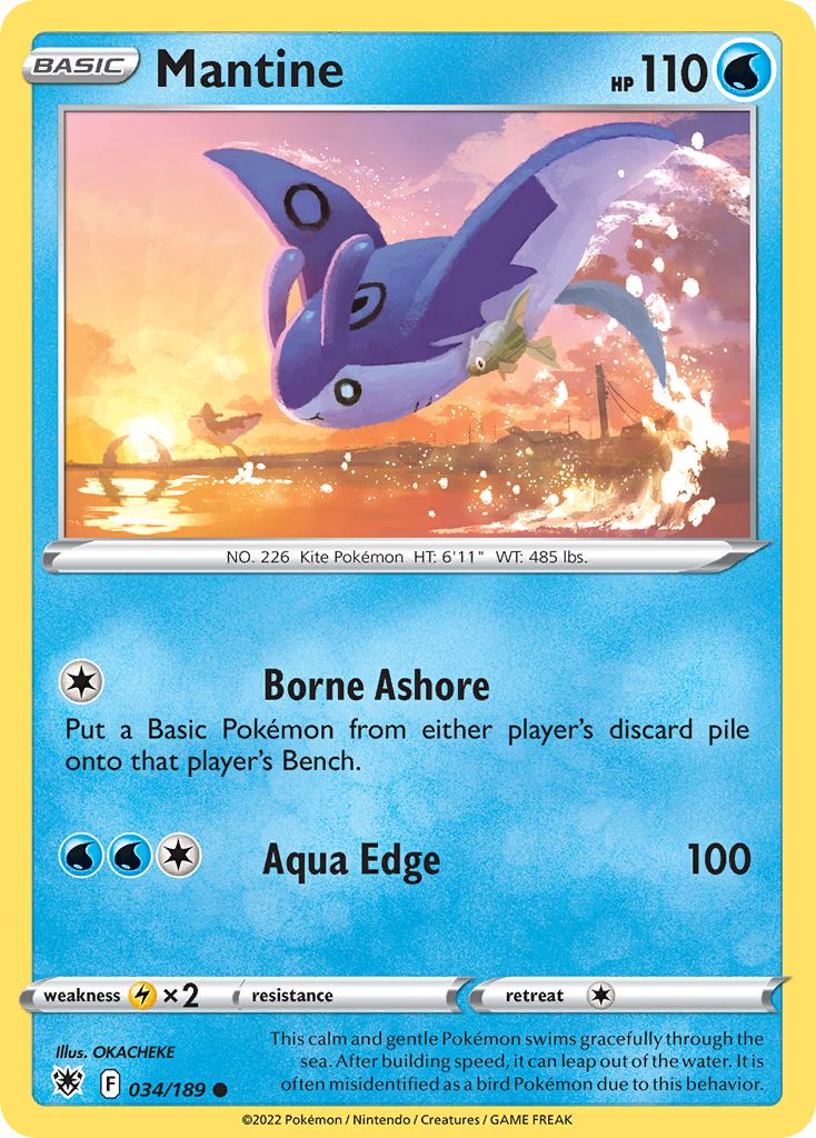 Mantine 34 Common card from Astral Radiance