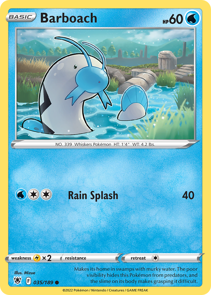 Barboach 35 Common card from Astral Radiance