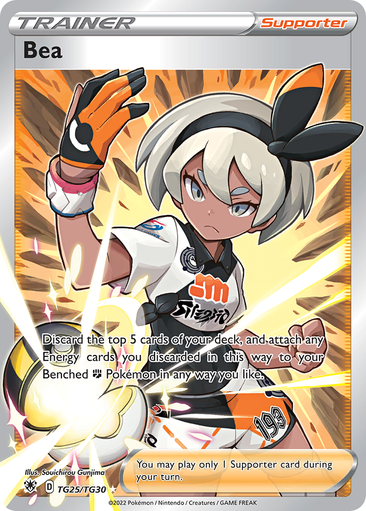 Bea TG25 Rare Ultra card from Astral Radiance Trainer Gallery