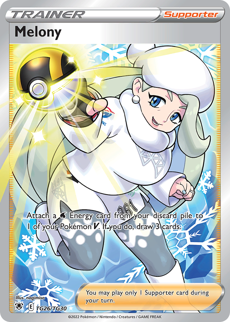 Melony TG26 Rare Ultra card from Astral Radiance Trainer Gallery