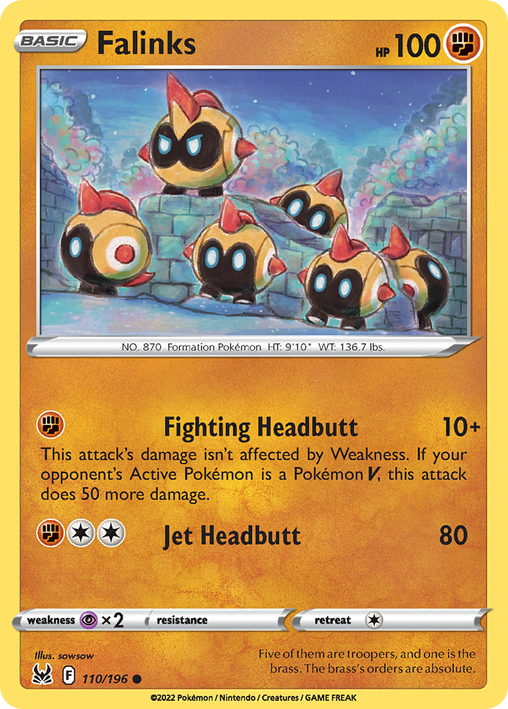Falinks 110/196 Common card from Lost Origin