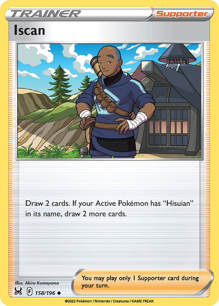 Iscan 158 Uncommon card from Lost Origin