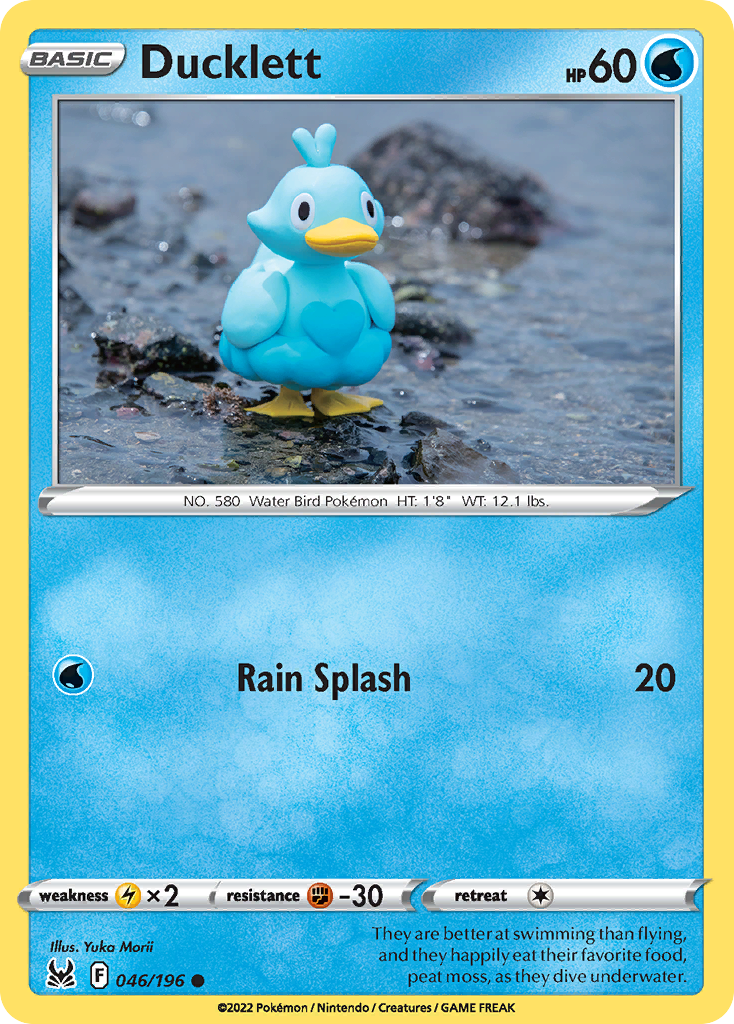 Ducklett 46/196 Common card from Lost Origin