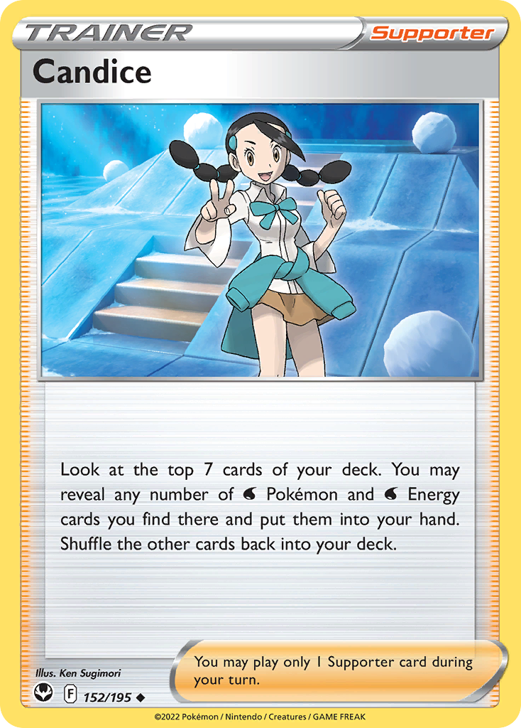Candice 152 Uncommon card from Silver Tempest