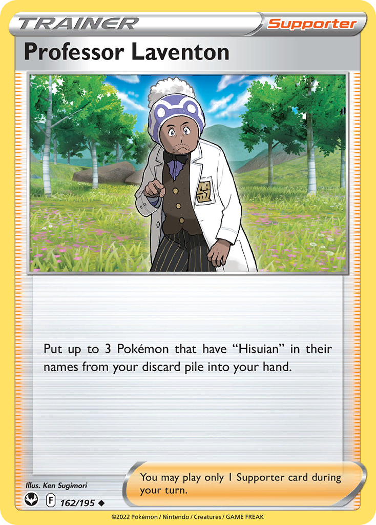 Professor Laventon 162 Uncommon card from Silver Tempest