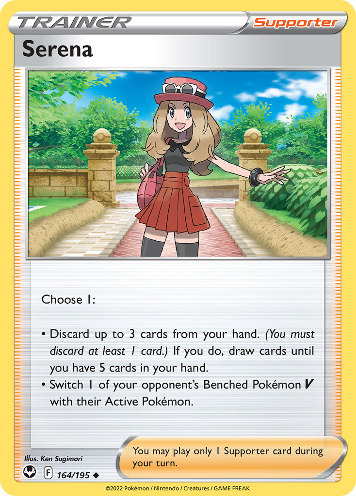 Serena 164 Uncommon card from Silver Tempest