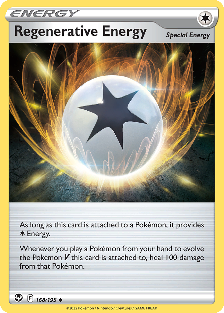 Regenerative Energy 168 Uncommon card from Silver Tempest