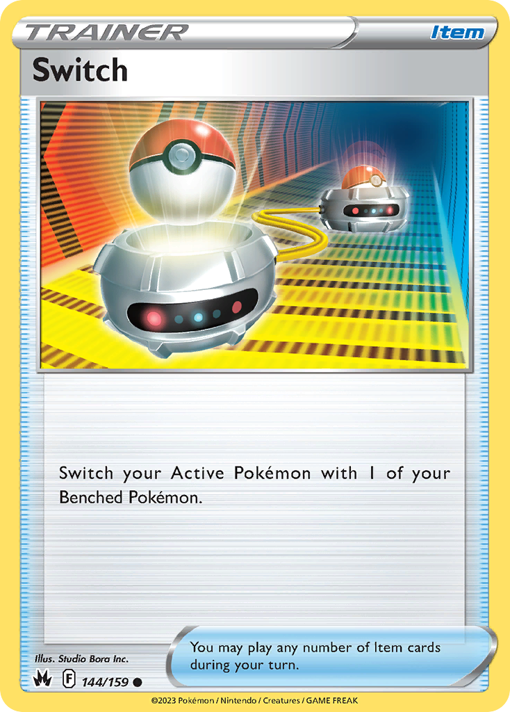 Switch 144 Common card from Crown Zenith