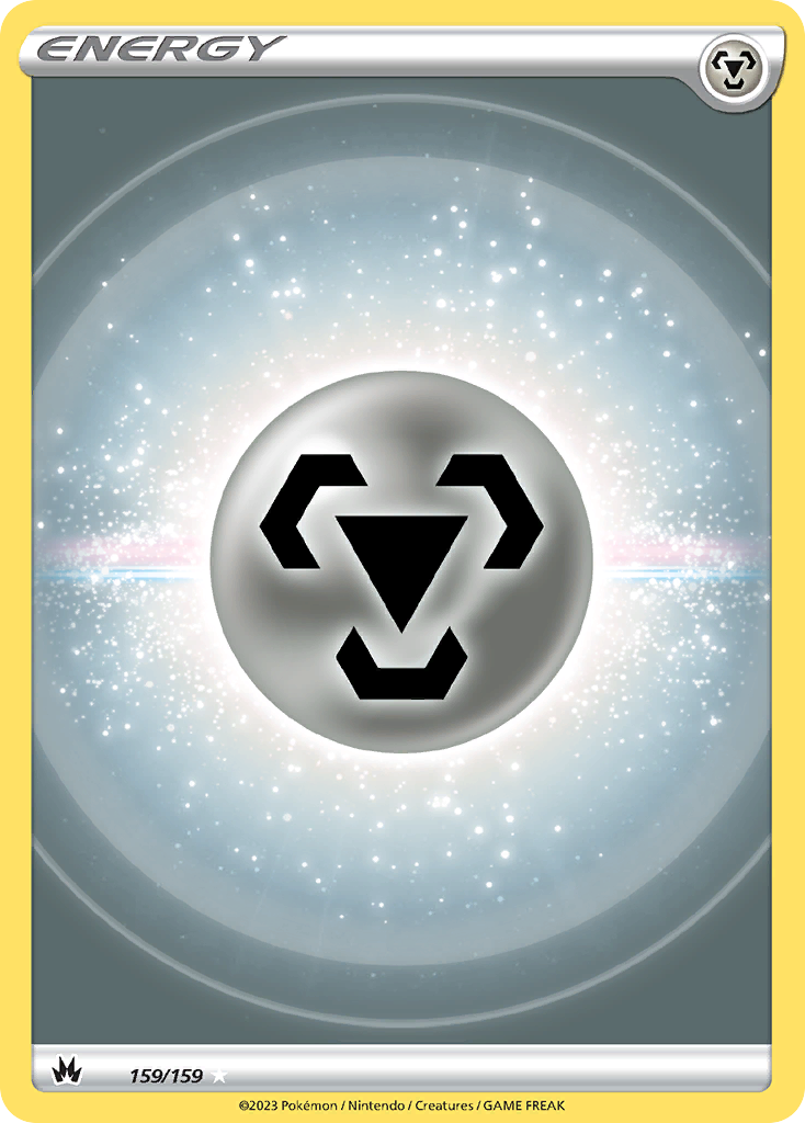 Metal Energy 159 Rare Ultra card from Crown Zenith