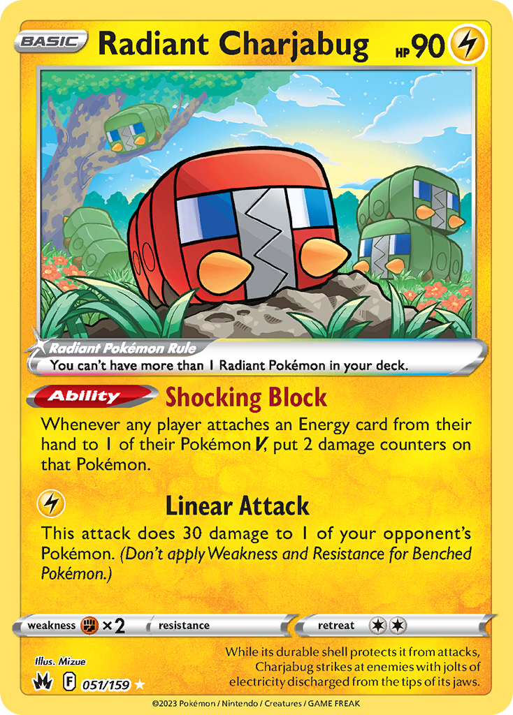 Radiant Charjabug card